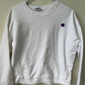 Champion White Crewneck sweatshirt